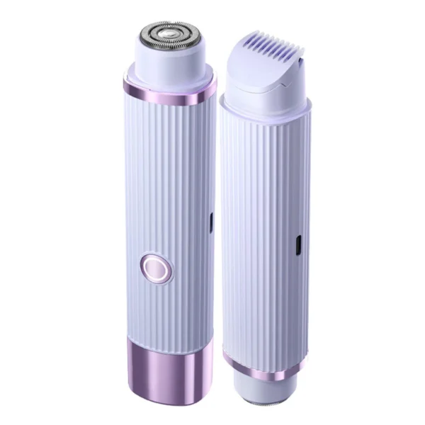 Barbeador elétrico para mulheres 2 em 1 recarregável